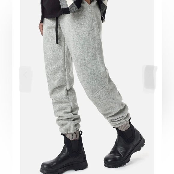 John Elliott RICHMOND HIMALAYAN Wool Blend PANTS in Grey, Size 3/Large - Picture 2 of 13